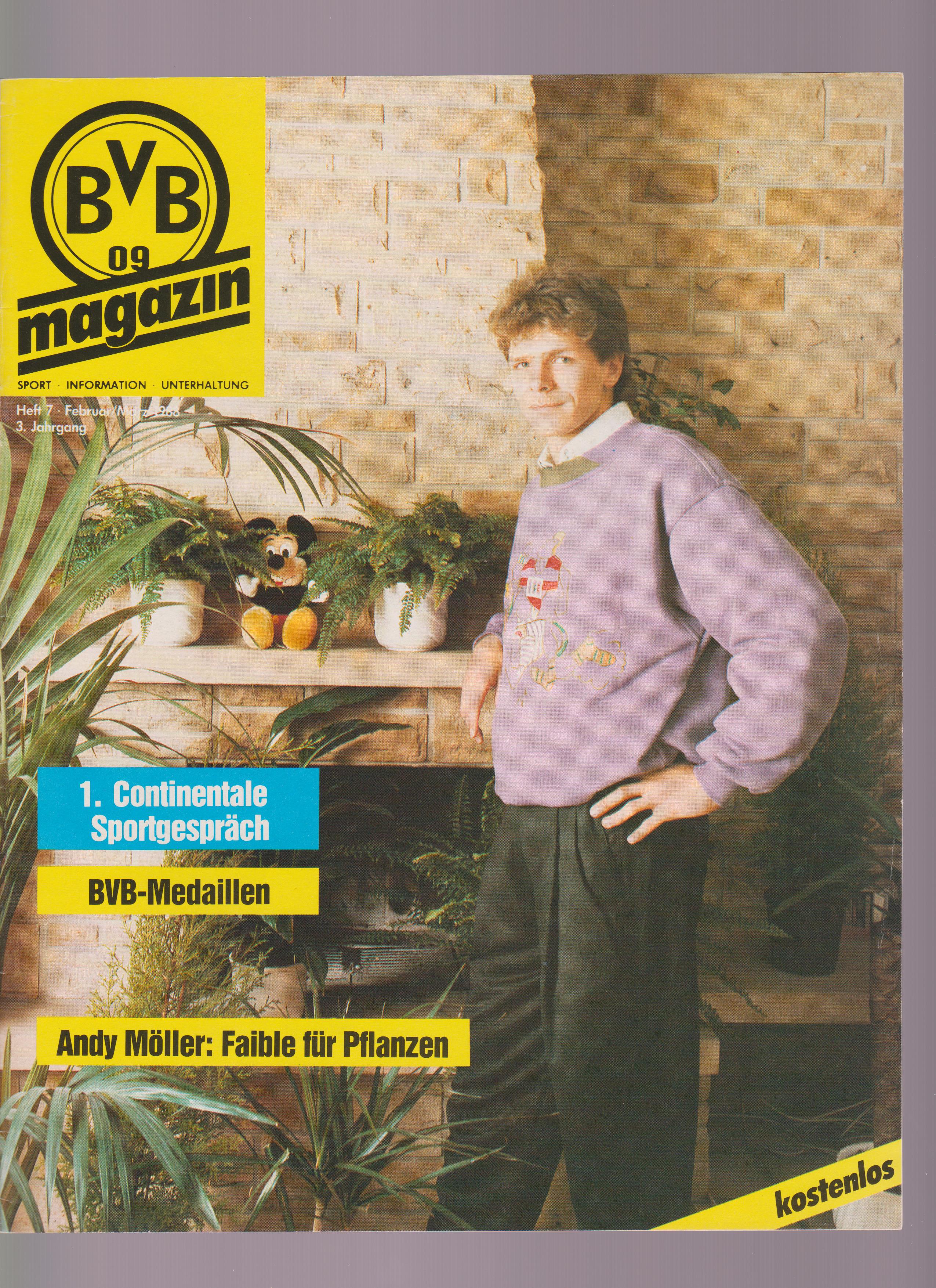 BVB Magazin Februar Maerz 1988
