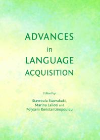 Advances in Language Acquisition