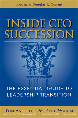 Inside CEO Succession: The Essential Guide to Leadership Transition