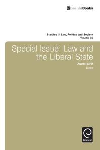 Special Issue : Law and the Liberal State