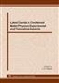 Latest Trends in Condensed Matter Physics