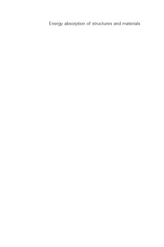 Energy Absorption of Structures and Materials