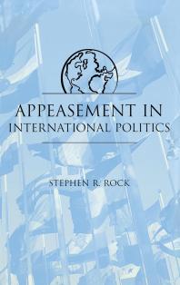 Appeasement in International Politics