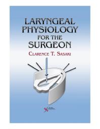 Laryngeal Physiology for Surgeons