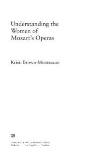 Understanding the Women of Mozart's Operas