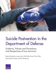 Suicide Postvention in the Department of Defense : Evidence, Policies and Procedures, and Perspectives of Loss Survivors