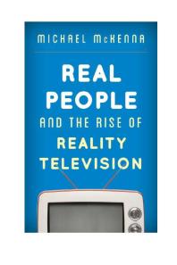 Real People and the Rise of Reality Television