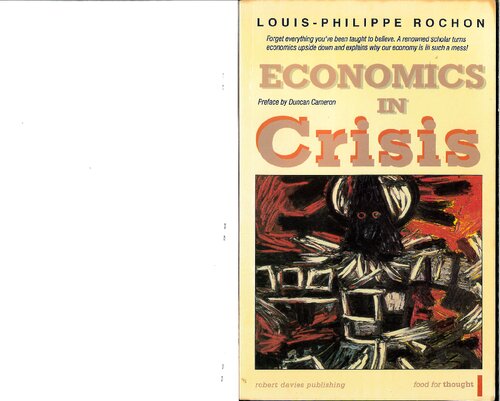 Economics in crisis