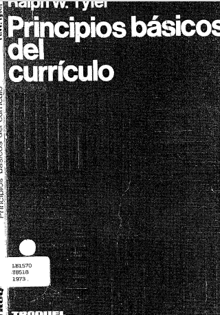 Principios básicos de currículo