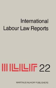 International Labour Law Reports