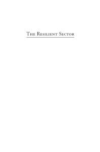 The Resilient Sector : The State of Nonprofit America