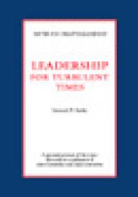 Leadership for Turbulent Times