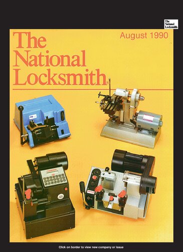 The National Locksmith: Volume 61, Number 8