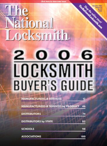 The National Locksmith: Volume 76, Number 12
