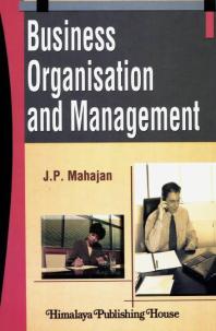 Business Organisation and Management