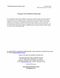 Nicaragua : Poverty Reduction Strategy Paper