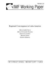 Regional Convergence in Latin America