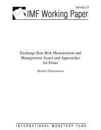 Exchange Rate Risk Measurement and Management : Issues and Approaches for Firms