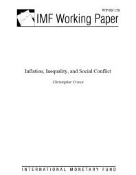 Inflation, Inequality, and Social Conflict