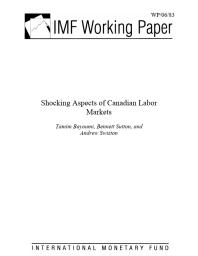 Shocking Aspects of Canadian Labor Markets