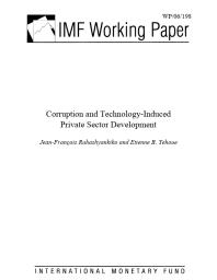 Corruption and Technology-Induced Private Sector Development