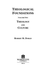 Theological Foundations