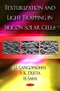 Texturization and Light Trapping in Silicon Solar Cells