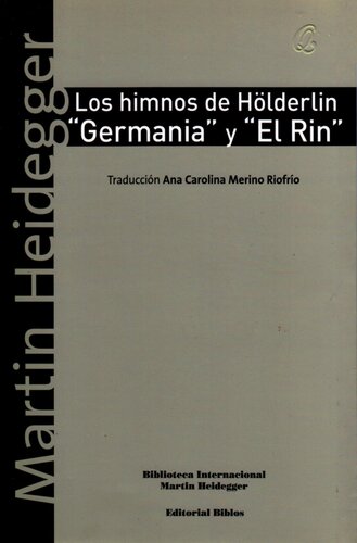 Los himnos de Hölderlin 