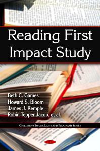 Reading First Impact Study