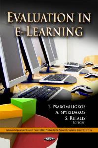 Evaluation in E-Learning