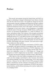 NATO Looks South : New Challenges and New Strategies in the Mediterranean