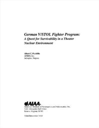 German V/STOL Fighter Program : A Quest for Survivability in a Theater Nuclear Environment