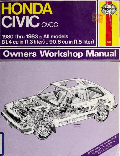Haynes Honda Civic Owners Workshop Manual