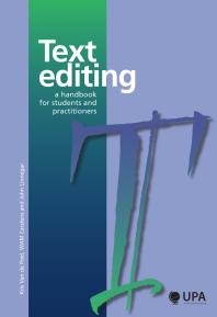 Text Editing : A Handbook for Students and Practitioners