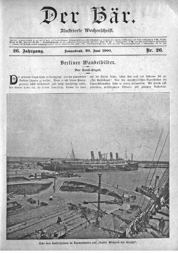 Der Bär. Illustrierte Wochenschrift