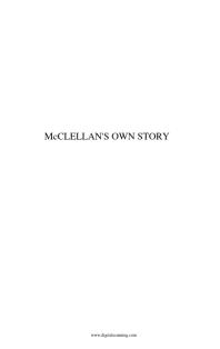 McClellan's Own Story