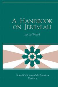 A Handbook on Jeremiah