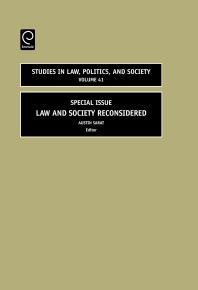 Law and Society Reconsidered : Special Issue