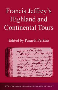Francis Jeffrey's Highland and Continental Tours