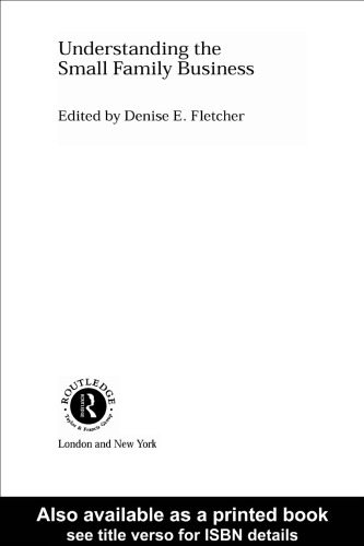 Understanding the Small Family Business 