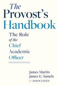 The Provost's Handbook : The Role of the Chief Academic Officer