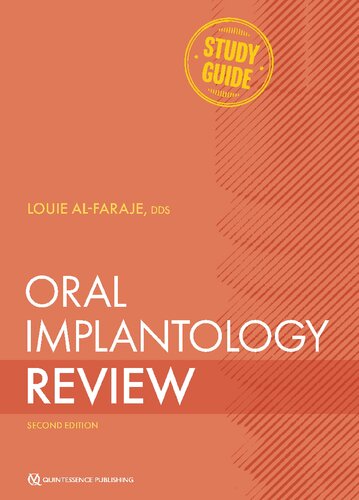 Oral Implantology Review: A Study Guide, Second Edition [Team-IRA]