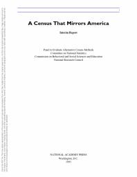 A Census That Mirrors America : Interim Report