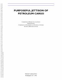 Purposeful Jettison of Petroleum Cargo