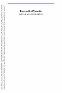 Biographical Memoirs : Volume 62