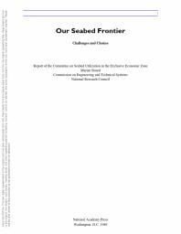 Our Seabed Frontier : Challenges and Choices