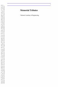 Memorial Tributes : Volume 5