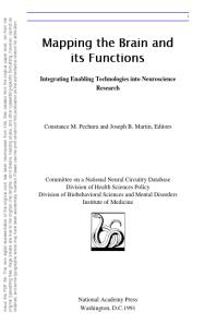 Mapping the Brain and Its Functions : Integrating Enabling Technologies into Neuroscience Research