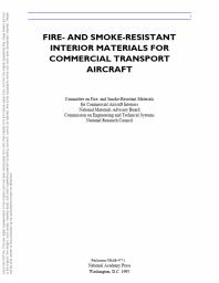 Fire- and Smoke-Resistant Interior Materials for Commercial Transport Aircraft