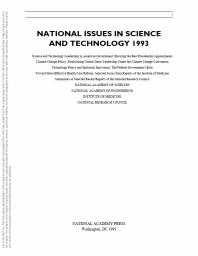 National Issues in Science and Technology 1993